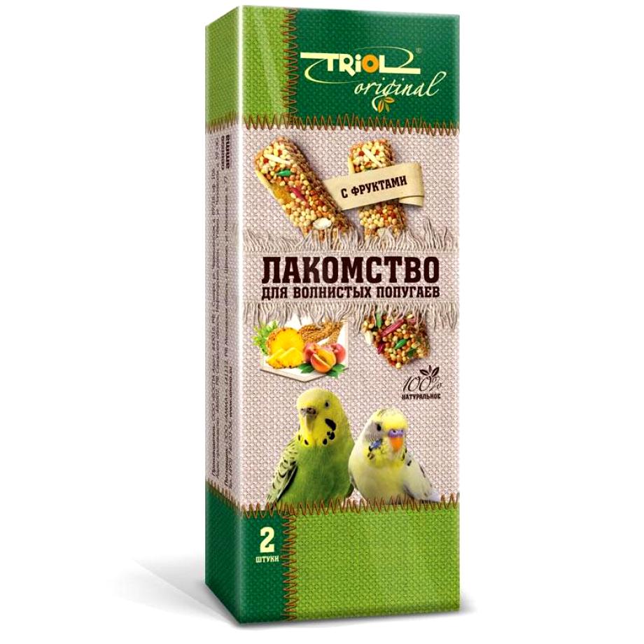 Triol Original палочки д/волнистых попугаев с фруктами 2шт купить в Новосибирске