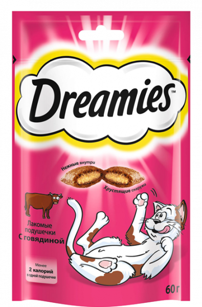 Dreamies с говядиной 140г