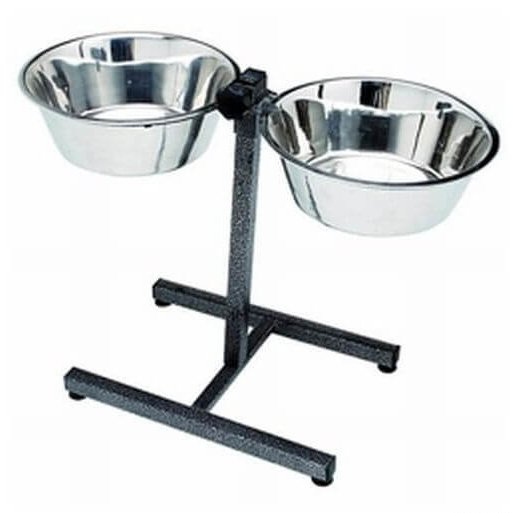 Подставка + миски 2*0,18л. ММ-019