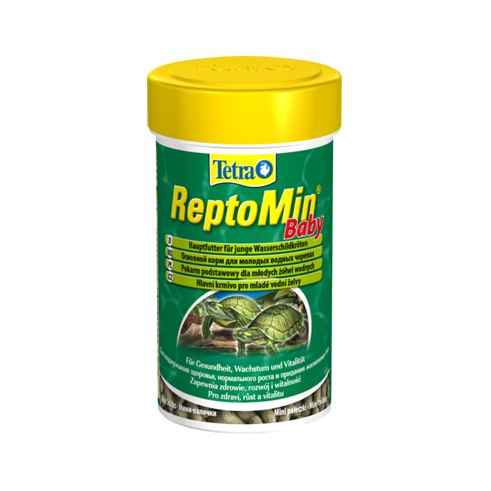 TETRA ReptoMin Baby 100мл палочки для малышей водных черепах