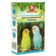 Jack&King Корм для попугаев стандарт, 400 г, попугаев купить в Новосибирске в ЗООмагазине Два друга