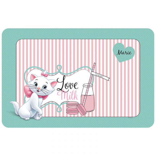 DISNEY Коврик под миску Marie & Milk, 430*280мм