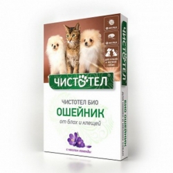 Чистотел БИО Ошейник для кошек и мелких собак репеллентный