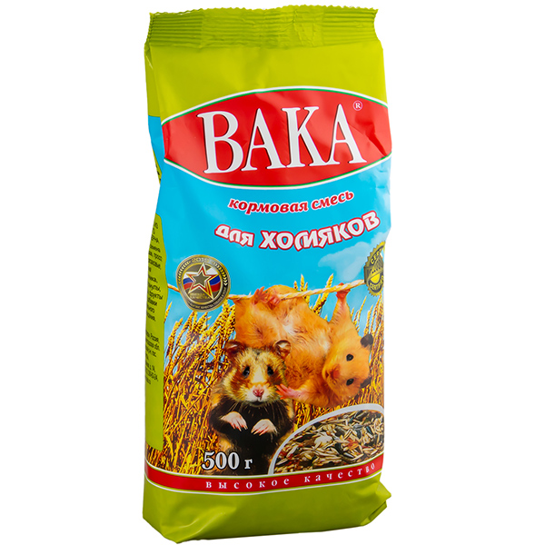 ВАКА-ВК 500г корм для хомяков