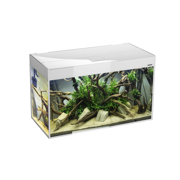 Аквариум AQUAEL"GLOSSY" 120,260л белый(120х40х63) R/FitSunny18W-3шт