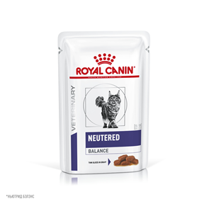 Корм влажный Royal Canin NEUTERED BALANCE для кастрированных/стерилизованных котов/кошек 85г, 28шт, (в соусе)
