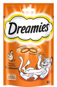 Dreamies  с курицей 140г для кошек и котят купить в Новосибирске в ЗООмагазине Два друга