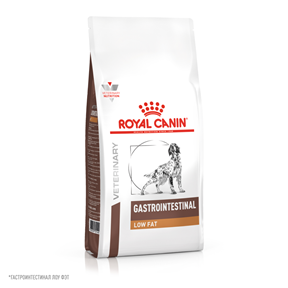 Royal Canin GASTROINTESTINAL LOW FAT сухой корм для собак при нарушениях пищеварения, 12кг