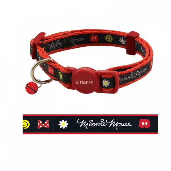 Ошейник для кошек Disney Minnie, 10*210-330мм