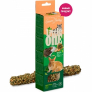 LITTLE ONE Зеленая долина. Беззерновая палочка для грызунов с овощами 160г купить в Новосибирске в ЗООмагазине Два друга