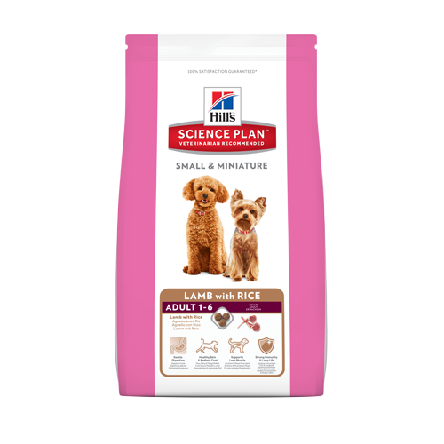 Hill's HSP корм для взрослых собак декоративных пород (ягненок/рис) 300г