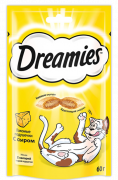 Dreamies  с сыром 140г для кошек и котят купить в Новосибирске в ЗООмагазине Два друга