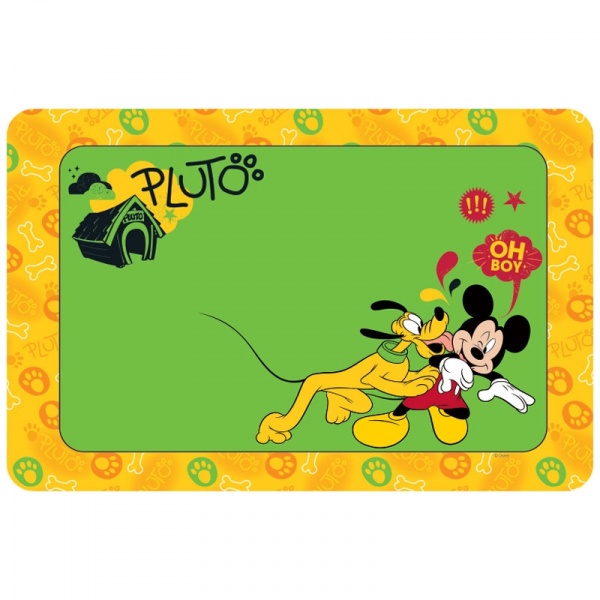 DISNEY Коврик под миску Pluto & Mickey, 430*280мм