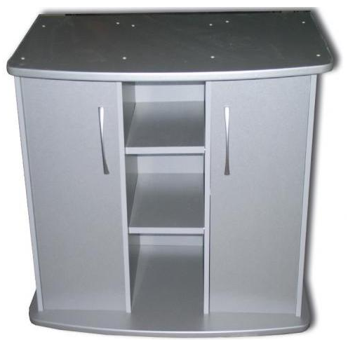 Тумба для аквариума "JEBO" R362 серебро
