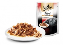 SHEBA® MINI c говядиной 50 г для кошек и котят купить в Новосибирске на сайте зоомагазина Два друга