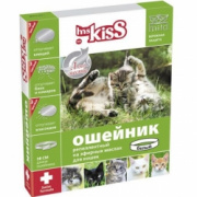 Мисс Кисс Ошейник уход за шерстью, отпугивание насекомых для кошек БЕЛЫЙ 38 см купить в Новосибирске на сайте зоомагазина Два друга
