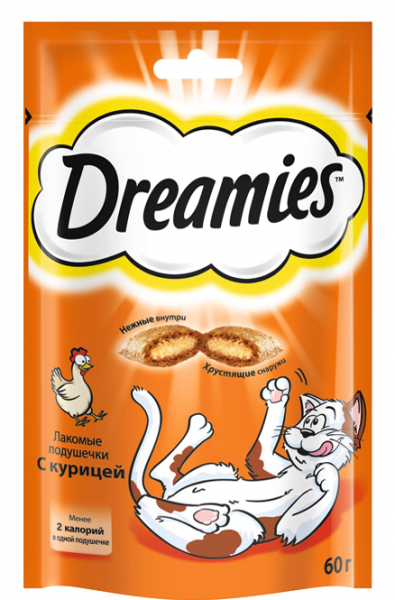 Dreamies лакомство с курицей 30г