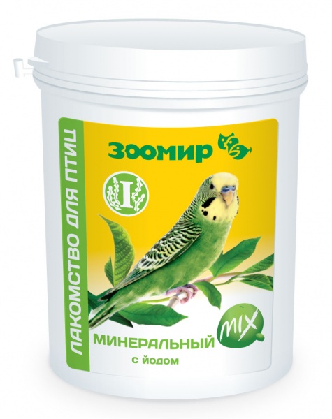 Подкормка "Минеральный MIX" с йодом 600гр (Зоомир)