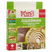Мисс Кисс Ошейник репеллентный для кошек КРАСНЫЙ 38 см купить в Новосибирске на сайте зоомагазина Два друга