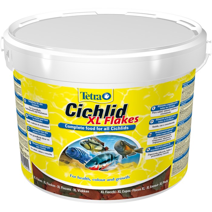 TETRA Cichilid Сolour 10L мульти шарики для усиления окраса цихлид
