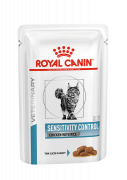 Royal Canin SENSITIVITY CONTROL (В СОУСЕ) ВЛАЖНЫЙ КОРМ ДЛЯ КОШЕК ПРИ ПИЩЕВОЙ АЛЛЕРГИИ 85г, 28шт для кошек и котят купить в Новосибирске на сайте зоомагазина Два друга