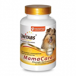 Unitabs MamaCare c B9 для беременных собак 100 таб U208