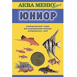 АКВА-МЕНЮ Юниор 20г ежедневный корм для молодняка