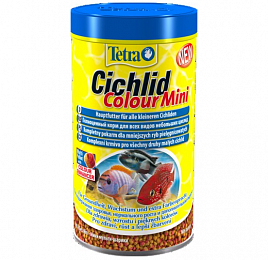 TETRA Cichlid Colour Mini 500 ml (мульти шарики) для цихлид