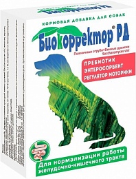 Биокорректор для собак натуральная биологически активная добавка, 90таб