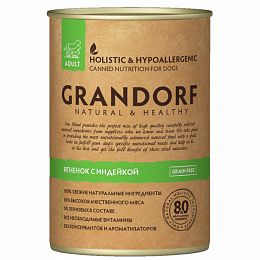 GRANDORF 81 Консервы для собак Lamb & Turkey (Ягненок и Индейка) 400гр.