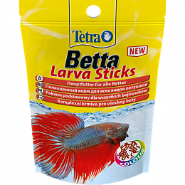 TETRA Betta Larva Sticks 5гр корм для бойцовых рыб, палочки