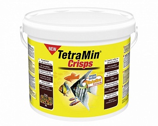 TETRA Min Crisps 10л чипсы основной корм для тропических рыб