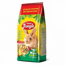 Happy Jungle корм для кроликов 900г