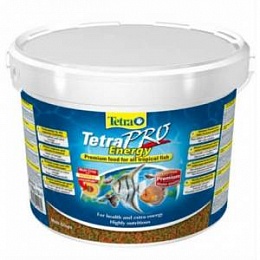TETRA Pro Energy 10л высококачественный корм для любых видов тропических рыб