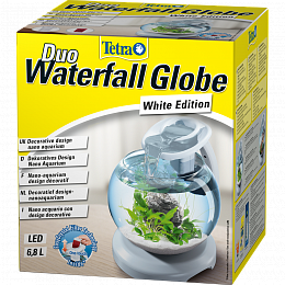 Аквариум TETRA Duo WaterFall Globe 6.8 I-белый, d-27,9 см