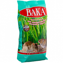 ВАКА-ВК 500г корм для декоративных мышей и крыс
